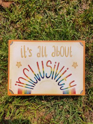 Its all about inclusivity postcard